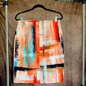 Worthington Multicolored pencil skirt